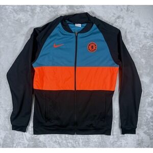 Chelsea FC Jacket Mens Large Nike Soccer Full Zip Football London Premier League